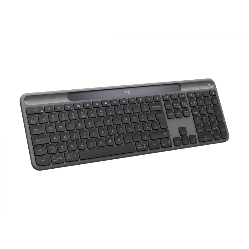 Logitech Signature Slim Solar+ K980 belaidė klaviatūra, grafito spalvos, JAV išdėstymas