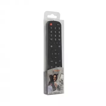 Pultelis SBOX RC-01405 suderinamas su įvairiais Hisense TV modeliais
