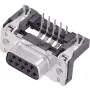 D-SUB jungtis Harting 09 66 452 6613 90° 37 kontaktų litavimo tipas