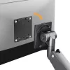 Maclean MC-968 Dvigubos rankos monitoriaus laikiklis su dujine spyruokle 17-57 colių 27 kg tvirtas pilnas judesys VESA iki 200x200
