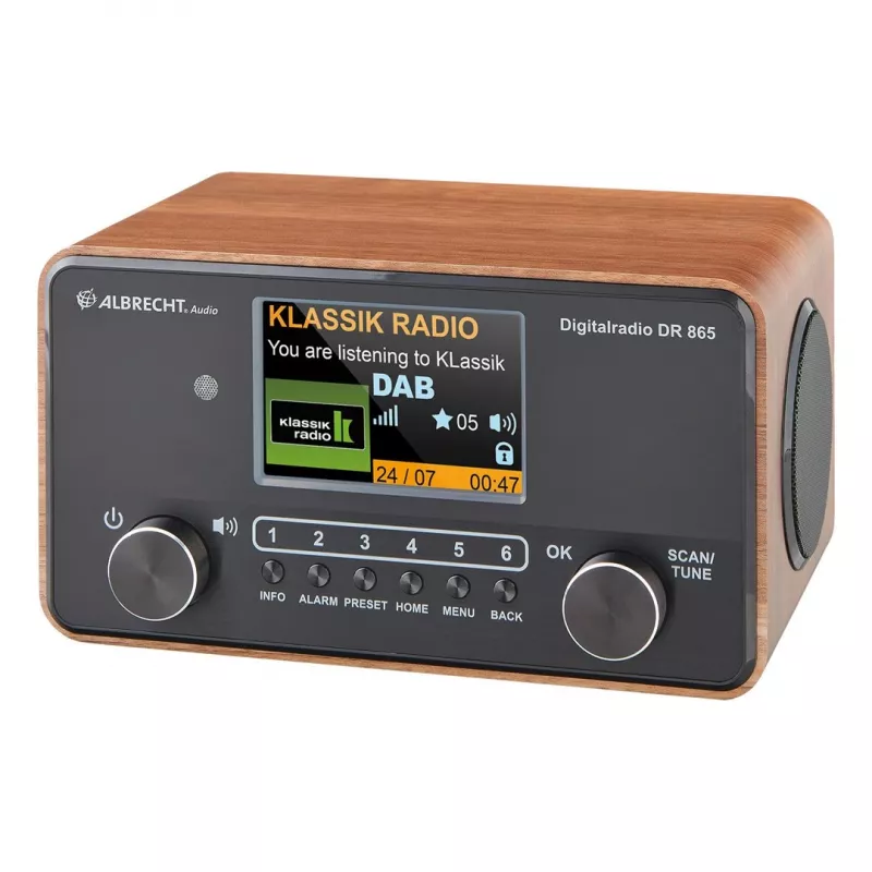 Albrecht DR 865 Senjorinis skaitmeninis radijas (atidaryta pakuotė)