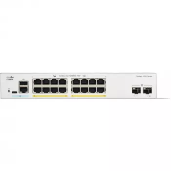 CISCO Catalyst 1200 16 prievadų GE PoE 2x1G SFP valdomas tinklo jungiklis