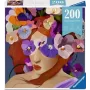 Dėlionė Ravensburger Puzzle Moment Violetinė — 200 dalių, kompaktiškas formatas