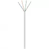 Wentronic Goobay CAT 6 tinklo kabelis, U/UTP, pilkas, 100 m - CCA, AWG 24/7 (vytas), PVC (93884)