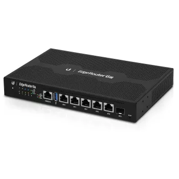 Maršrutizatorius 5x1GbE 1xSFP PoE ER-6P