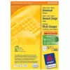 Avery 3652 – etiketės – baltos – 42,3 x 70 mm – 2100 vnt. (100 lapų po 21)