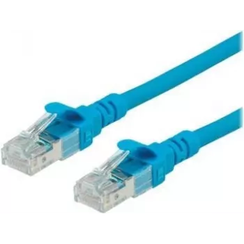 ROLINE - Jungiamasis laidas - RJ-45 (kištukas) į RJ-45 (kištukas) - 5 m - UTP - CAT 6a - Halogenų neturintis, Lieta konstrukcija, Suvyta gysla - Mėlyna (21.15.2745)
