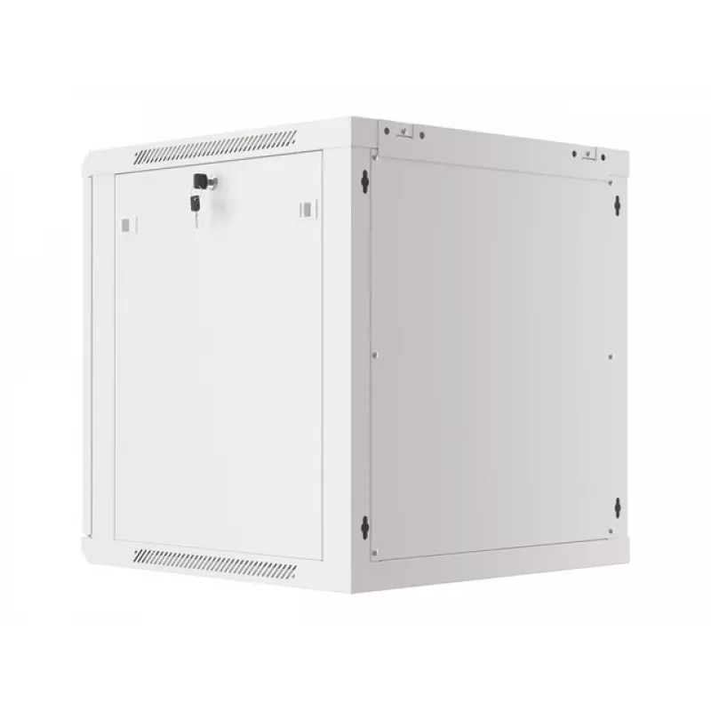 Lanberg montuojamas ant sienos 19 inch 12U 600x600 mm pilkas stovo spintas (stiklinės durys)