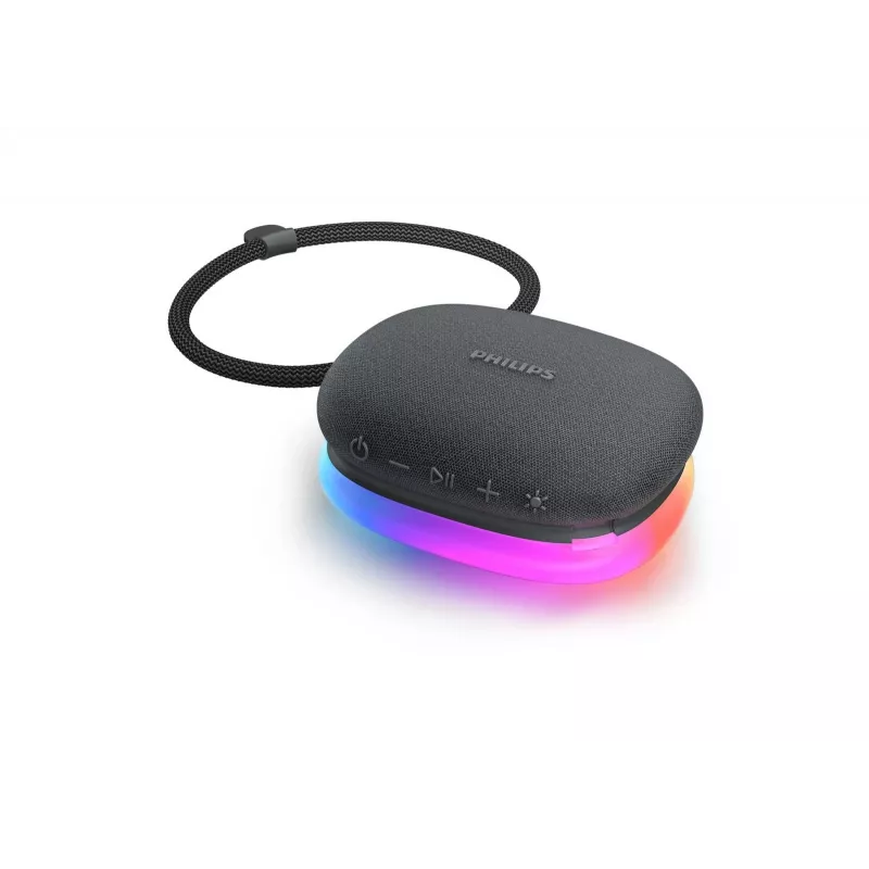 Bluetooth garsiakalbis Philips TAS2307BK/00 su integruotais šviesos efektais