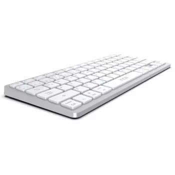 INCA klaviatūra IBK-565BT BT 5.0, išmanioji, baterija 150Std, 8-10 m, sidabrinė