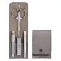 Zwilling TWINOX manikiūro rinkinys, nerūdijančio plieno priedai, taupe, 4 vnt.