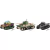 Konstruktorius COBI Renault R35, Valentine IX, Panzer I 595 dalių