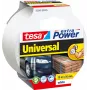TESA extra Power Universal lipni juosta – tvirtinimui, amatams, ženklinimui, remontui – vidaus ir lauko naudojimui – balta (56348-5-3)