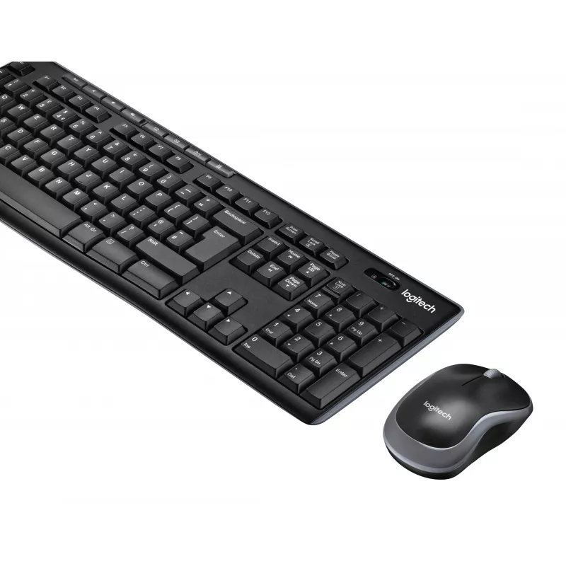Logitech Wireless Combo MK270 - belaidis klaviatūros ir pelės rinkinys - 2,4 GHz - prancūziškas išdėstymas (920-004510)