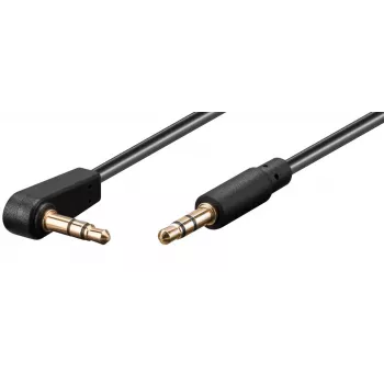 Microconnect AUDLL05A garso laidas 0.5 m 3.5mm Juodas