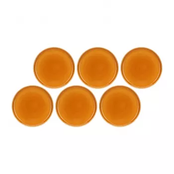 Lėkštės pietų Rose&Tulipani Arpeggio 6 vnt., 25 cm