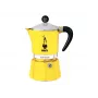 Moka puodas Bialetti Rainbow Black Yellow, 1 puodeliui