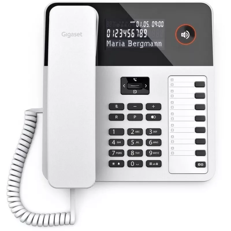 Stalinis telefonas Gigaset 600 baltas