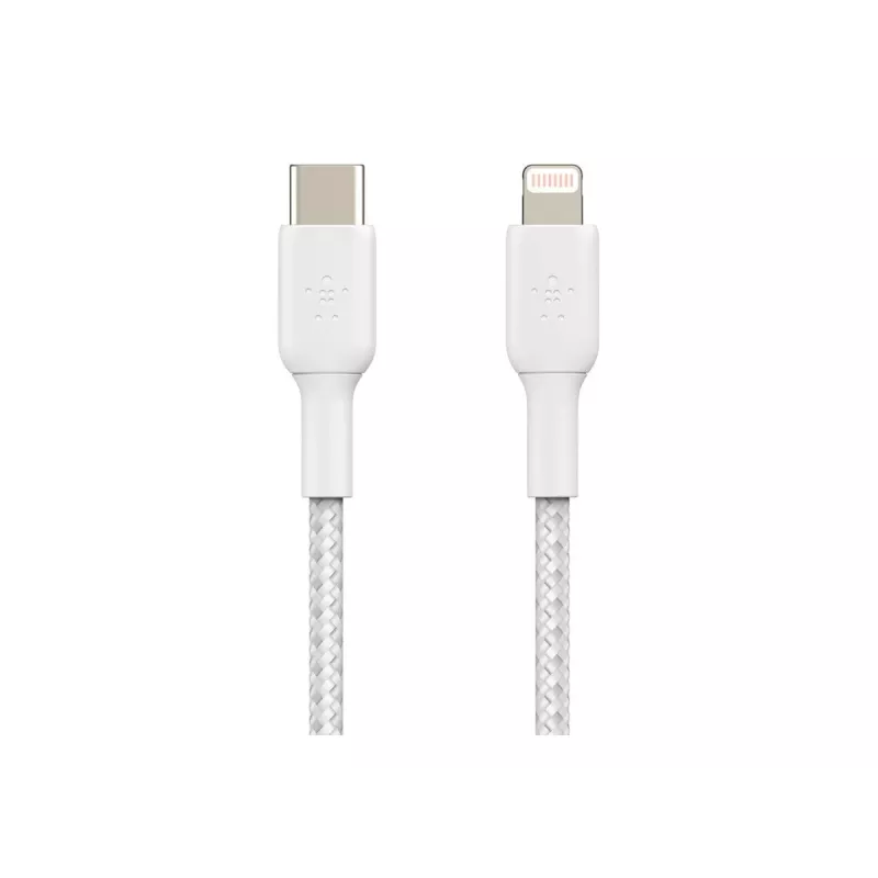 Lightning kabelis Belkin CAA004BT2MWH 2m baltas
