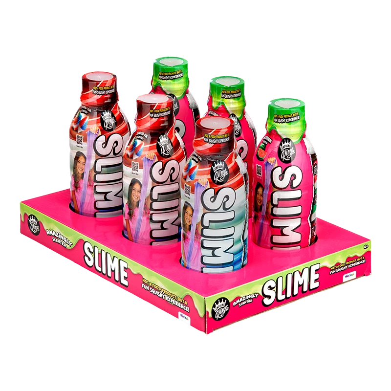 WECOOL Compound Kings – įvairiaspalvis slime rinkinys buteliukuose