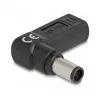 DeLOCK adapteris USB Type-C lizdas į Dell 7,4 x 5,0 mm kištuką 90° kampu