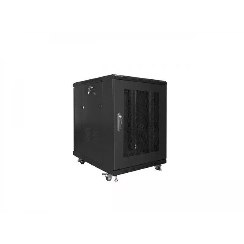 Laisvai pastatomas serverinis stovas Lanberg FF01-6815-23B, 19U, 800 kg, juodas