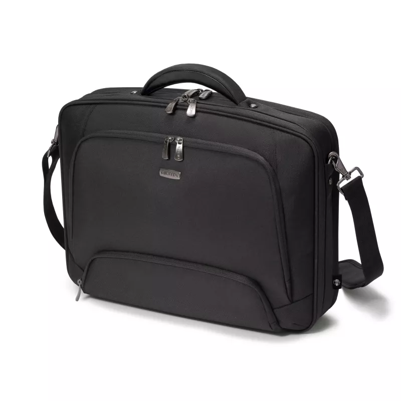 Portfelis DICOTA Eco Multi PRO 11-14.1 colio juodas su nešimo rankena ir petneša