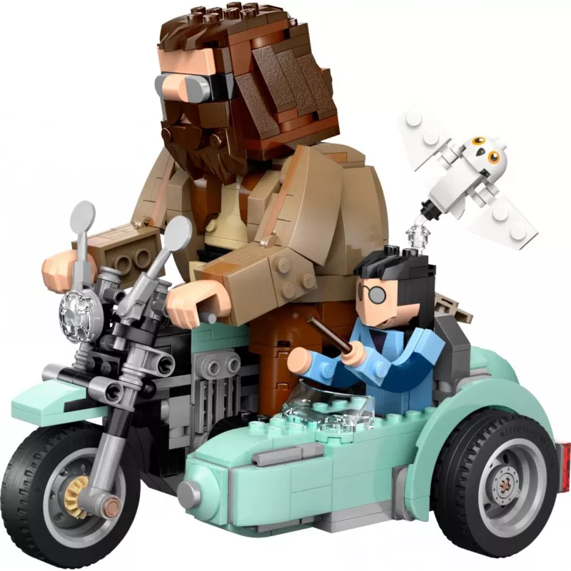 LEGO HARRY POTTER 76443 Hagrido ir Harrio motociklo pasivažinėjimas