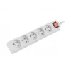 Lanberg PS1-05E-0150-W 1,5 m 5 lizdų prailgintuvas baltas