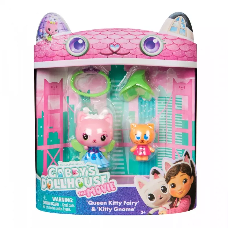 Figūrėlių rinkinys Spinmaster Gabby’s Dollhouse 2 vnt. Sodo tema – 2 kolekcinės figūrėlės