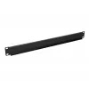 Extralink Front Blank Panel 1U 19 colio juodas plieninis užpildymo skydelis