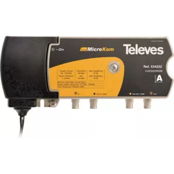 Televes BK stiprintuvas KVE2025RK85 20/25dB m.RK 5-85MHz 20dB 1 (KVE2025RK85)