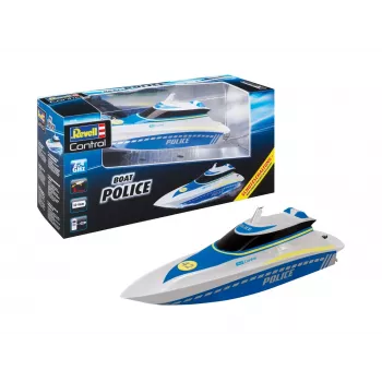 Revell Control Waterpolice RC Pradedančiųjų Motorlaivis 100% RtR 350 mm (24138)