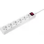 AS Schwabe Multipower Strip 11671 ilgintuvas su Schuko lizdais ir pagrindiniu jungikliu, baltas