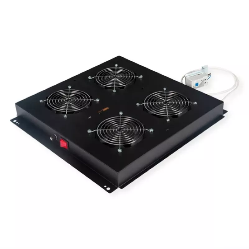 Vėdinimo įrenginys ROLINE 19IN DACHLÜFTEREINHEIT 4 Airflow Black – ROLINE 26.21.0246