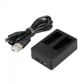 Dvigubas USB baterijų kroviklis SPCC1B GoPro Max