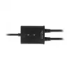 Serijinis kabelis DeLOCK 63950 USB 2.0 Type-A 2 x RS-232 DB9 juodas 0,6 m