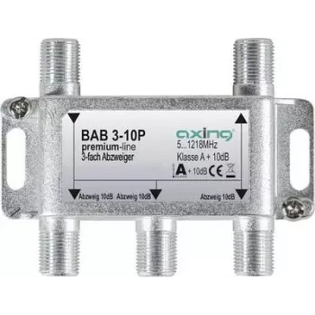 Axing BAB 3-10P Kabelinis skirstytuvas pilkas (BAB 3-10P)