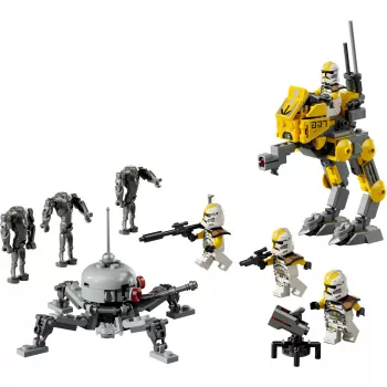 LEGO Star Wars 327-asis žvaigždžių korpusas klonų karių mūšis 75431 – 258 dalių, 7 minifigūrėlės, nuo 7 metų