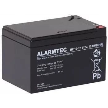 12V 12AH VRLA BP12-12 Alarmtec EMU akumuliatorius