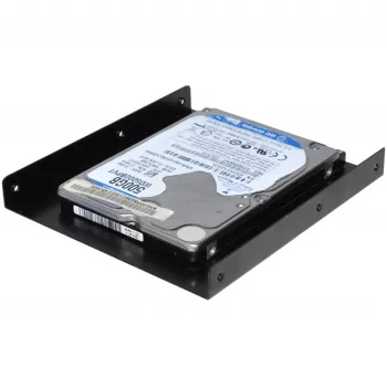 Tvirtinimo rėmelis ultron vidinis 1x2.5 colio SSD/HDD Metal black (377213)