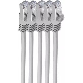 Tinklo kabelis ShiverPeaks BS75513-SET5 3m Cat7 S/FTP