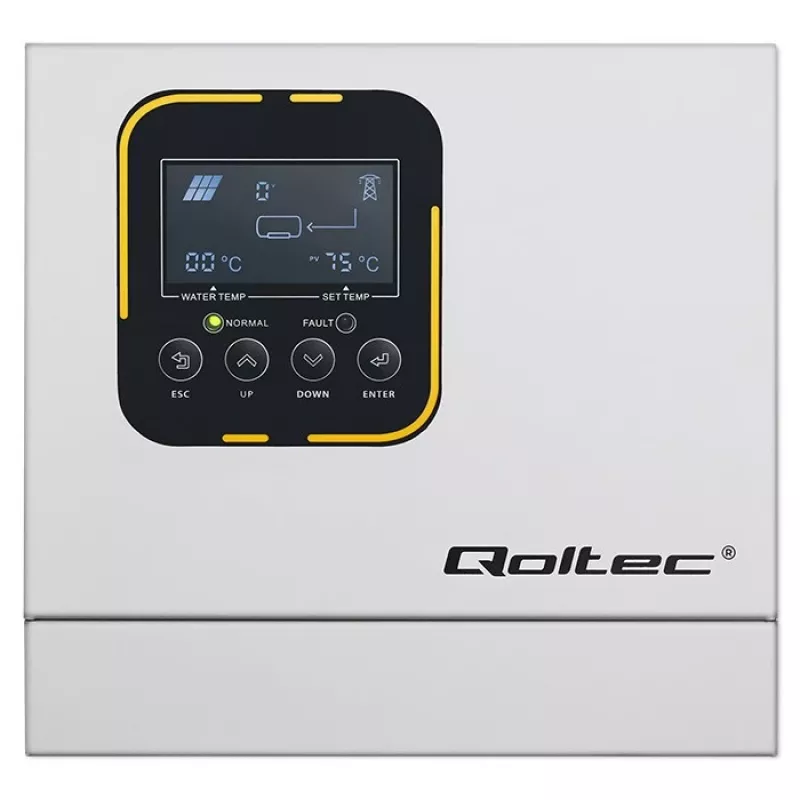 Inverteris QOLTEC ECO Solar Boost 4kW MPPT LCD, 4 kW išėjimas, MPPT valdiklis, LCD ekranas