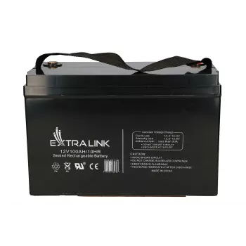 Extralink akumuliatorius AGM 12V 100Ah nereikalaujantis priežiūros