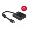 Vaizdo kabelio adapteris DeLOCK 62611 Mini DisplayPort į HDMI