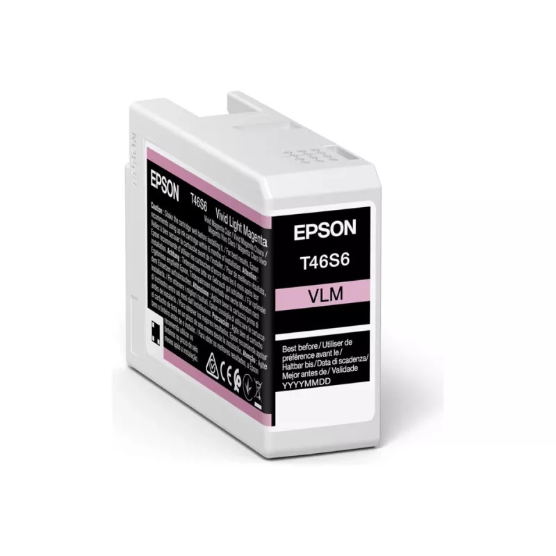 Epson UltraChrome Pro10 rašalo kasetė 1 vnt. Originali šviesiai purpurinė