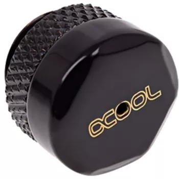 Alphacool Eiszapfen slėgio mažinimo vožtuvas G1/4 – Deep Black (17361)
