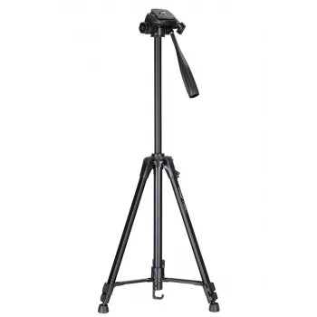 Levenhuk Level BASE TR20 trikojis universalus 3 kojos Juoda