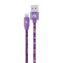 USB į Lightning kabelis Tellur TLL155601 1 m, 3A, violetinė