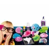 Mokslinis rinkinys Liscianigiochi Crazy Science Slime in the dark 304-PL89239 – švytintis gleivinis eksperimentų rinkinys